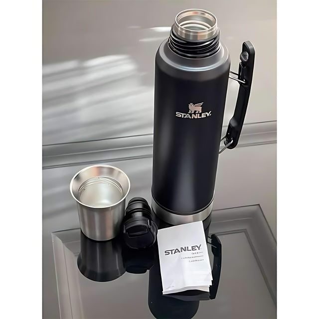 Stanley Mate System Thermal Bottle - Matte Black | 1.2L | 40.6 fl oz