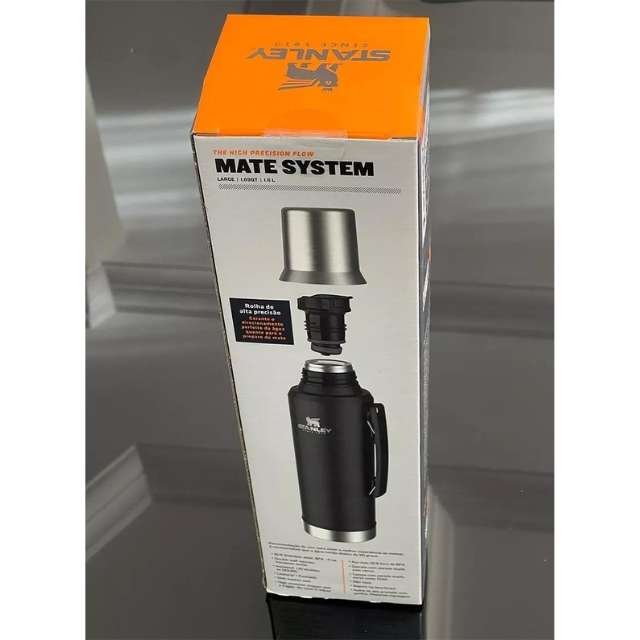 Stanley Mate System Thermal Bottle - Matte Black | 1.2L | 40.6 fl oz