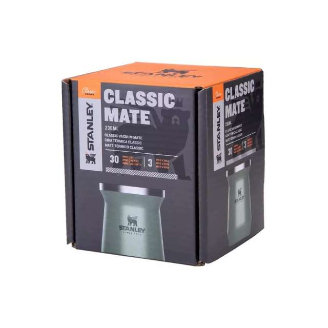 Termo Stanley Cup Cuia Mate System - Hammertone Green | 236 ml (8 onzas) | Para Chimarrão & Tererê - Acero Inoxidable - Original