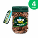 4 Packs Sweet and Savory Pecan Nuts - 4 x 120g (4.23 oz) - Kosher - Brasil Frutt