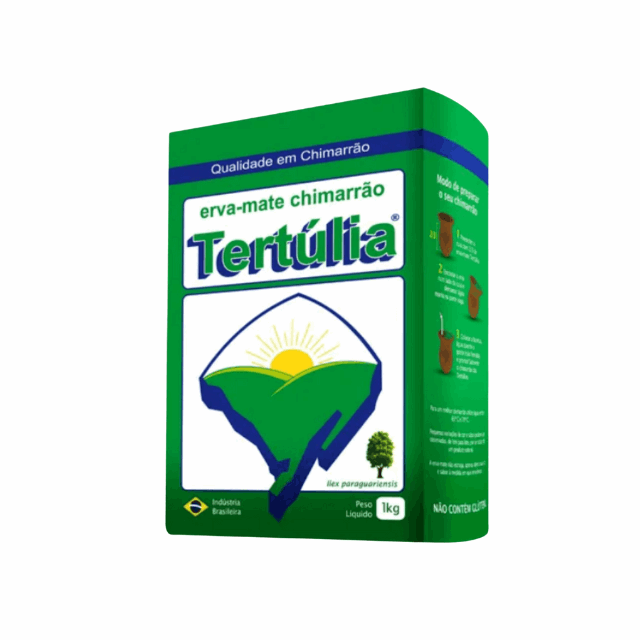 4 Packs Tertúlia Chimarrão Yerba Mate Traditional - 4 x 1kg (35.27 oz)