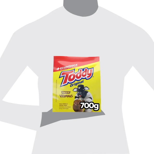 Toddy Original Schokoladengetränkepulver – Sparpaket – 700 g (24,7 oz)