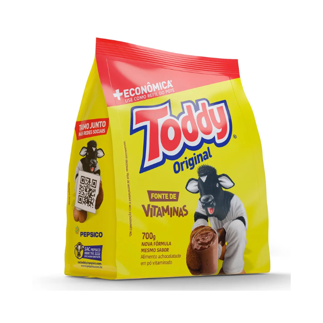 Toddy Original Schokoladengetränkepulver – Sparpaket – 700 g (24,7 oz)