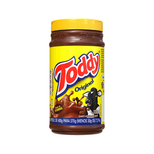 8 balení Toddy Original Chocolate Powder – 8 x 370 g (13 oz)