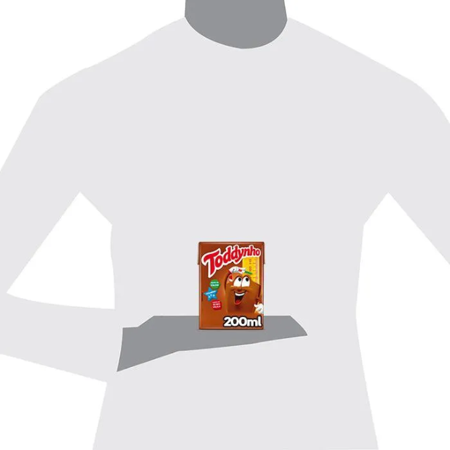 4 Packungen Toddynho Schokoladenmilchgetränk – 4 x 200-ml-Box