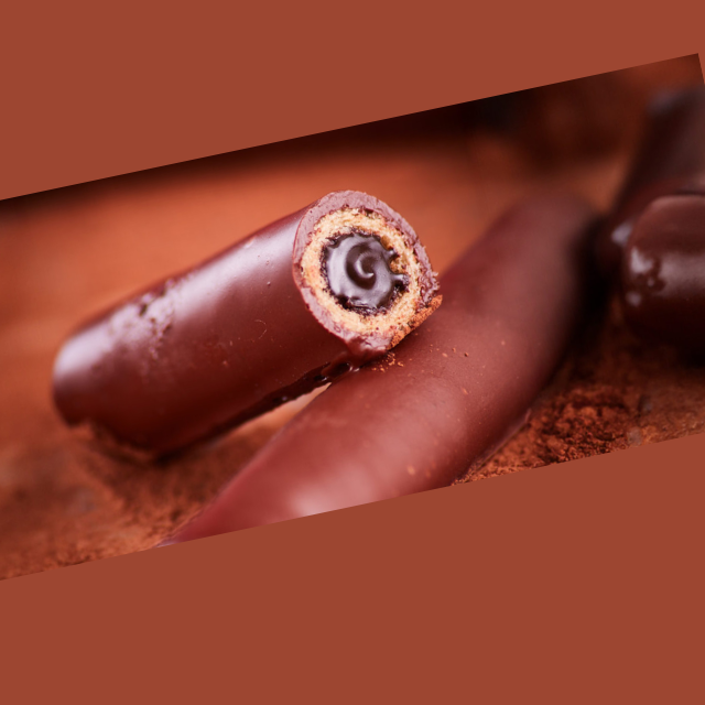 4 paquetes de oblea de chocolate amargo Trento - 4 x 32 g (1,13 oz)