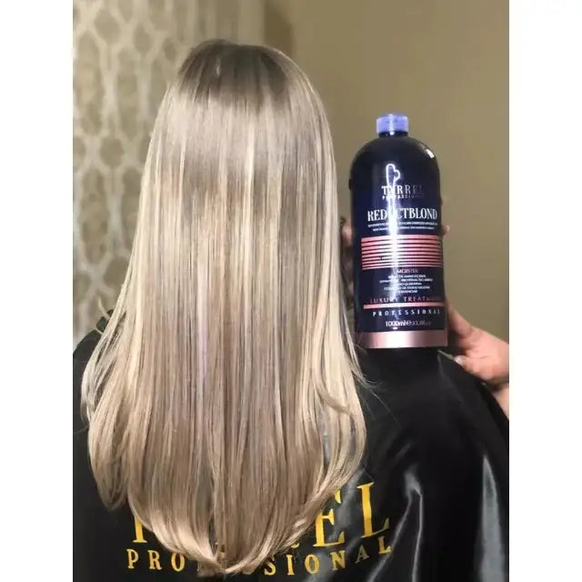 Brosse Professionnelle TYRREL Protein Oxireduct Avec Huile – 1 Litre – Traitement Kératine Lissant Anti-frisottis – Pour Tous Types De Cheveux