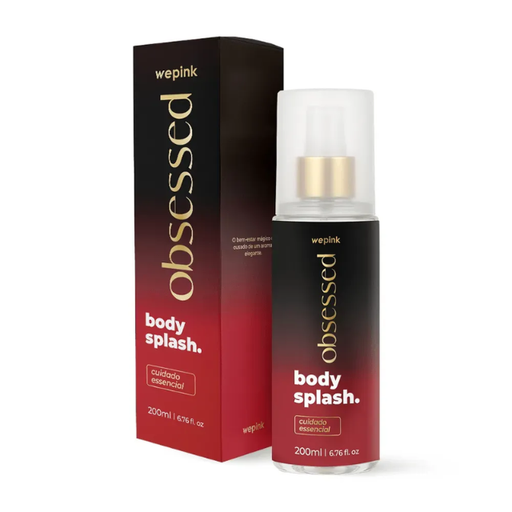 Wepink Obsessed Body Splash Deodorant Cologne 6.76 oz – A captivating Brazilian fragrance for sensual, perfumed skin. Buy now at MKPBR.COM – Worldwide Shipping.