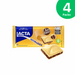 4-Pack Ouro Branco Lacta White Chocolate Filled Bar - 4 x 98g (3.45oz)