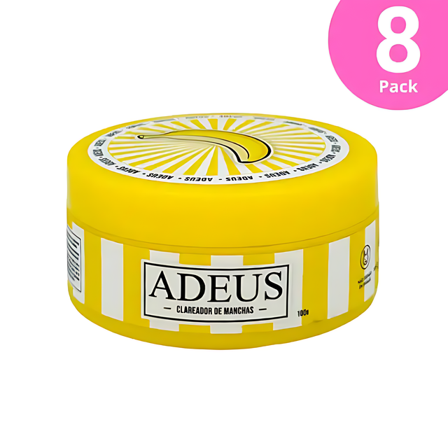 Adeus Dark Spot Correcting Cream 8-pack bundle, bulk skincare for intimate and body brightening - Buy now at MKPBR.COM - Worldwide Shipping