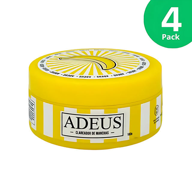 Adeus Dark Spot Correcting Cream 100g jar, Brazilian dark spot corrector for underarms, buttocks, bikini - Buy now at MKPBR.COM - Worldwide Shipping
