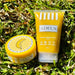 Adeus Skin Brightening Duo Kit – Banana Exfoliator & Dark Spot Cream. Both products from the kit beautifully displayed in a lush natural setting – Buy now at MKPBR.COM – Worldwide Shipping