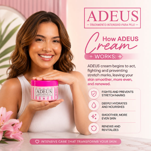 Adeusクリーム — セルライト＆ストレッチマークボディクリーム（300g）