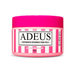 Adeus Cream cellulite and stretch mark cream in pink striped 300g container for intensive skin treatment