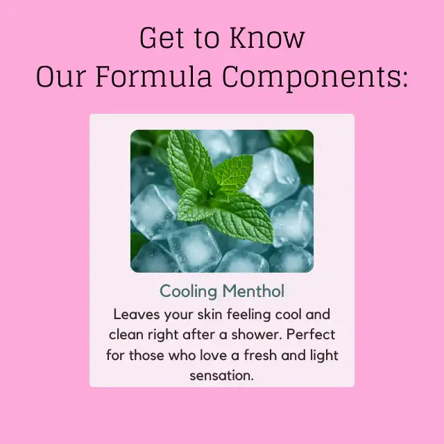 Adeus Pitaya Skin Renewal Exfoliator – Smoothing Body & Face Scrub, 5.82 oz (165g) - Graphic detailing Cooling Menthol benefits: cool, clean feeling and fresh, light sensation – Buy now at MKPBR.COM – Worldwide Shipping