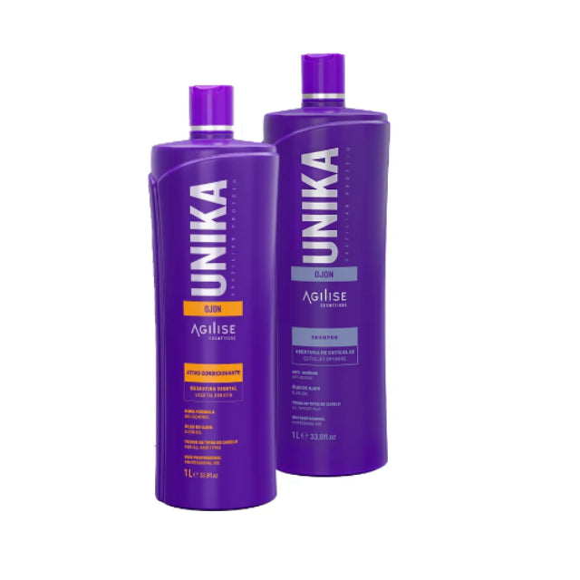 Agilise Cosméticos Unika Neutralizer and Acidifying Mask 1kg front view showing the official professional packaging – Buy now at MKPBR.
COM – Worldwide Shipping