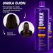 Agilise Cosméticos Unika Ojon Hair Straightening Cream 1L on a clean minimalist background for e-commerce – Buy now at MKPBR.COM – Worldwide Shipping