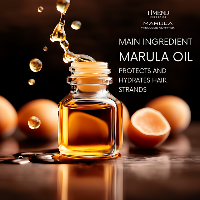 Amend Expertise Marula Fabulous Nutrition Nourishing Hair Mask with Heat Protectants, 10.58 oz (300 g) marula oil nourishment focus for softer hair – Buy now at MKPBR.COM – Worldwide Shipping