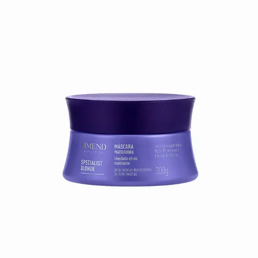 Amend Specialist Blonde Toning Mask for stunning platinum radiance and brass-free hair – Buy now at MKPBR.COM – Worldwide Shipping