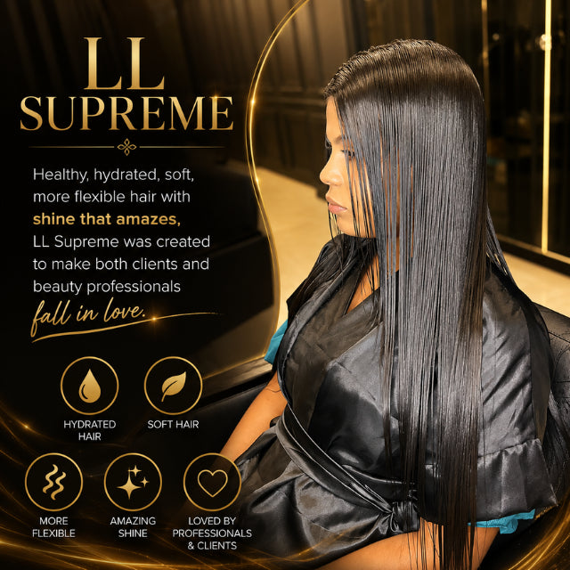 Ana Paula Carvalho LL Supreme evolution professional kit box packaging with shampoo and mask – buy mkpbr.com worldwide shipping