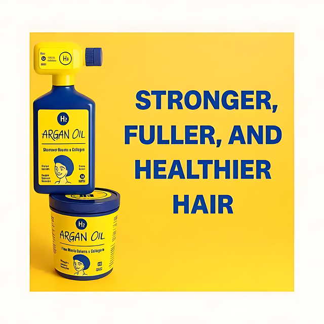 Lola Cosmetics Argan Oil Shampoo and Mask for stronger, fuller and healthier hair – MKPBR.COM