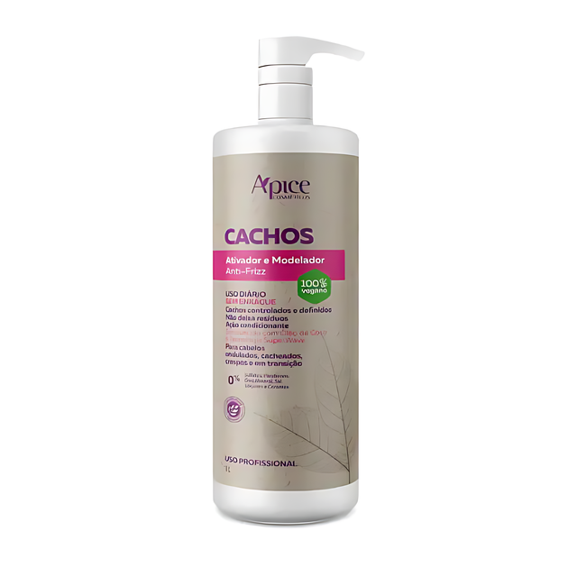 Ápice 1L Curl Defining Solution – Buy now at MKPBR.COM – Worldwide Shipping