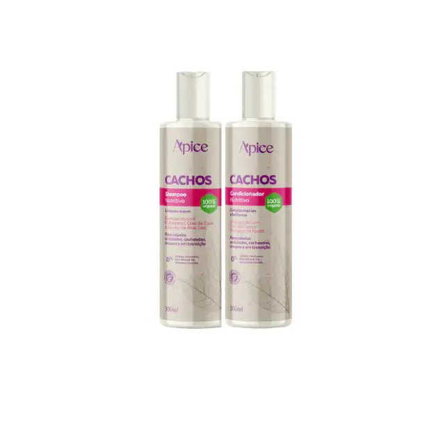 Ápice 10.14 fl oz Shampoo & Conditioner for Curly Hair – Buy now at MKPBR.COM – Worldwide Shipping