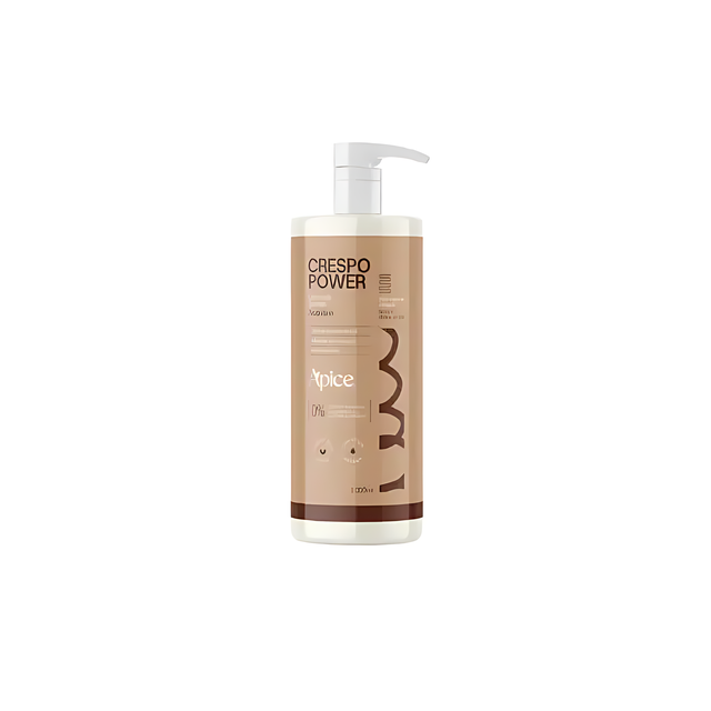 Ápice Crespo Power Leave-In Cream 33.8 fl oz (1L)