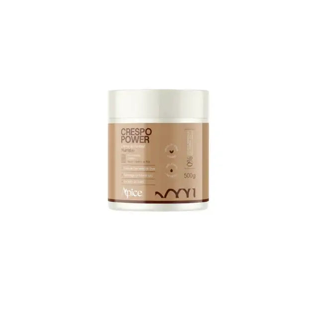 Ápice Crespo Power Leave-In Cream for Coily Hair 17.64 oz (500g) – Buy now at MKPBR.COM – Worldwide Shipping