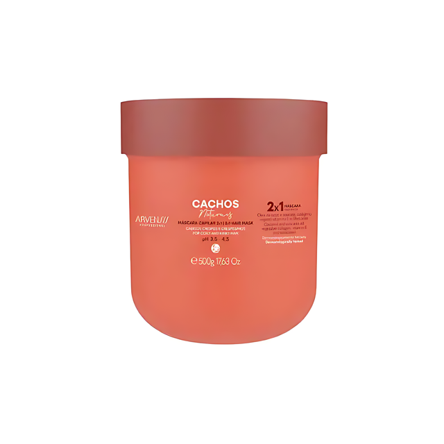 Arvensis Cachos Naturais 2-in-1 Curl Activator Mask - For nourished and defined curls – Buy now at MKPBR.COM – Worldwide Shipping