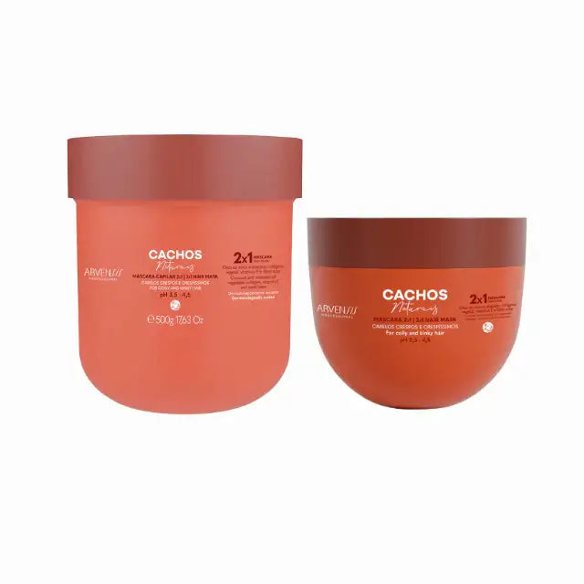 Arvensis Cachos Naturais 2-in-1 Hair Mask - Deep Hydration & Curl