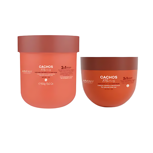 Arvensis Cachos Naturais 2-in-1 Hair Mask - Deep Hydration & Curl Definition– Buy now at MKPBR.COM – Worldwide Shipping