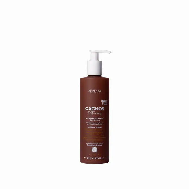 Arvensis Cachos Naturais Kinky & Coily Curl Activator - Define & Deep Hydrate, 10.14 fl oz (300ml) – Buy now at MKPBR.COM – Worldwide Shipping