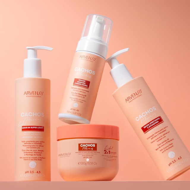  Arvensis Cachos Naturais lightweight definition  for shiny frizz-free curls with soft hold – Buy now at MKPBR.COM – Worldwide Shipping