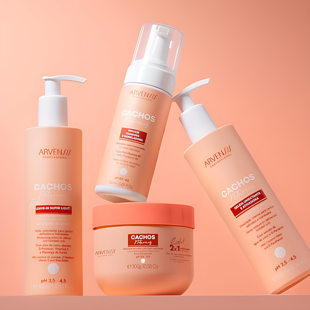  Arvensis Cachos Naturais lightweight definition  for shiny frizz-free curls with soft hold – Buy now at MKPBR.COM – Worldwide Shipping