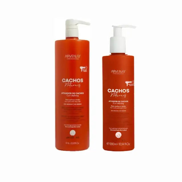Arvensis Cachos Naturais Style & Protect Activator - Defines and shields wavy curly hair – Buy now at MKPBR.COM – Worldwide Shipping