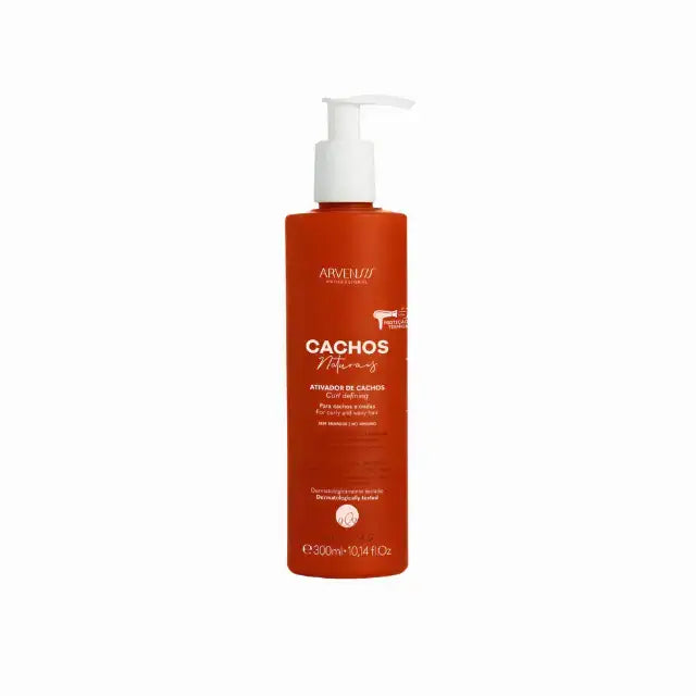 Arvensis Cachos Naturais Wavy & Curly Curl Activator - Define & Protect, 10.14 fl oz (300ml) – Buy now at MKPBR.COM – Worldwide Shipping