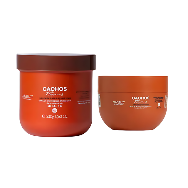 Arvensis Cachos Ondulados/Cacheados Hair Mask - Balanced Hydration & Shine – Buy now at MKPBR.COM – Worldwide Shipping