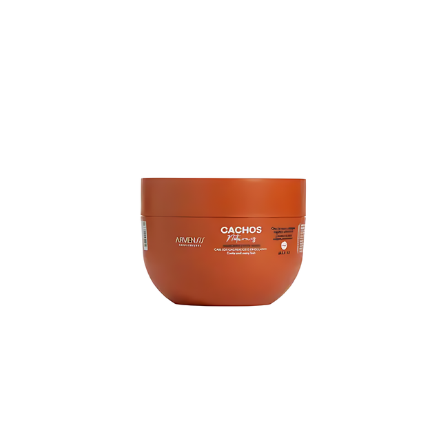 Arvensis Cachos Ondulados/Cacheados Shine Mask - Enhances natural luminosity of waves, 8.82 oz (250g) – Buy now at MKPBR.COM – Worldwide Shipping