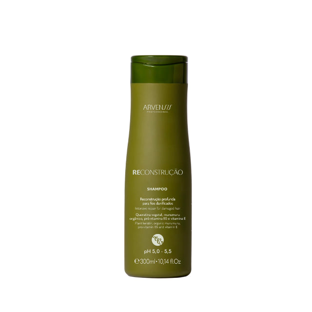 Arvensis Reconstruction Shampoo 10.14 fl oz 300ml Brazilian Hair Care – Buy now at MKPBR.COM – Worldwide Shipping