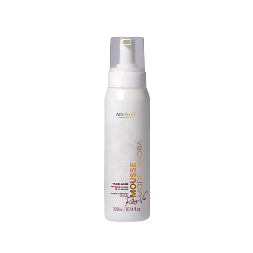 Arvensis Styling Mousse by Rodrigo Vizu 300ml for volume and curl definition 2A-4C – Buy now at MKPBR.COM – Worldwide Shipping