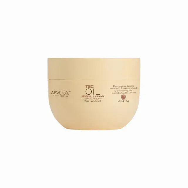 Arvensis Tec Oil Deep Nutrition Hair Mask - 8.8 oz (250g) for porous, damaged hair – Buy now at MKPBR.COM – Worldwide Shipping