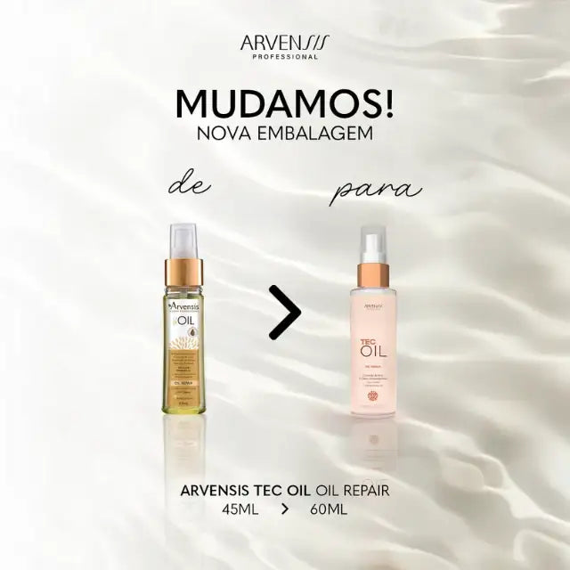 Arvensis Tec Oil Hair Finishing Elixir - For a silky, touchable feel, 60ml – Buy now at MKPBR.COM – Worldwide Shipping