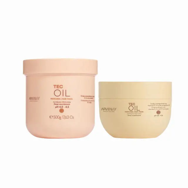 Arvensis Tec Oil Professional Nutrition Mask - Salon-quality treatment for all hair types – Buy now at MKPBR.COM – Worldwide Shipping