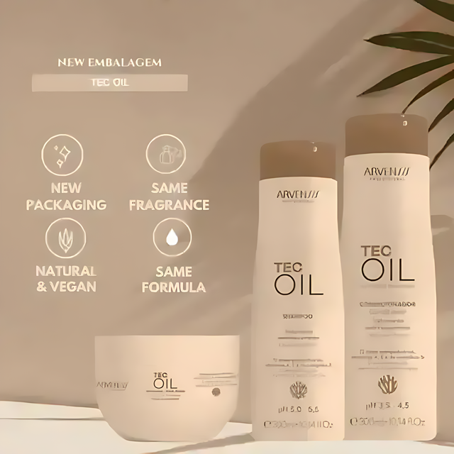 Arvensis Tec Oil Vibrant Hair Kit - Tran