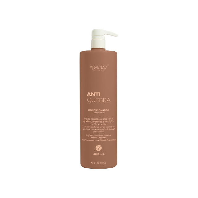 Arvensis Vegan Anti-Breakage Conditioner Professional Salon Size 33.81 fl oz 1 Liter Brazilian Hair Care – Buy now at MKPBR.COM – Worldwide Shipping