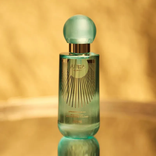 AURA Beauty Afrodite Garden Body Splash – Radiant Skin Body Spray, 6.76 fl oz (200 ml) with enchanting floral notes – Buy now at MKPBR.COM – Worldwide Shipping