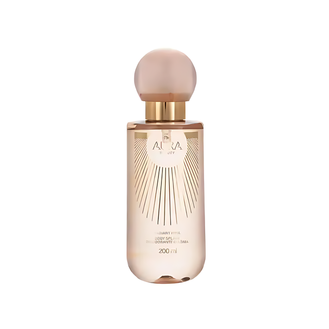AURA Beauty Radiant Hera Body Splash – Luminous Almond & Caramel Fragrance, 6.76 fl oz (200 ml) – Buy now at MKPBR.COM – Worldwide Shipping