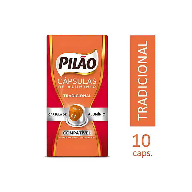 Authentic Brazilian Coffee Capsules Pilão, delivering a unique taste of Brazil's finest beans – Buy now at MKPBR.COM – Worldwide Shipping
