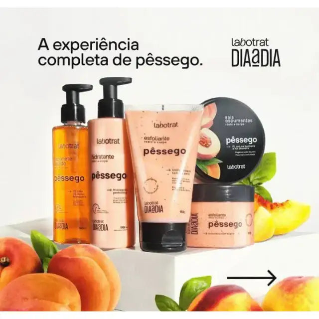 Authentic Brazilian Labotrat Scrub Peach Niacinamide for Skin Barrier Improvement – Buy now at MKPBR.COM – Worldwide Shipping
